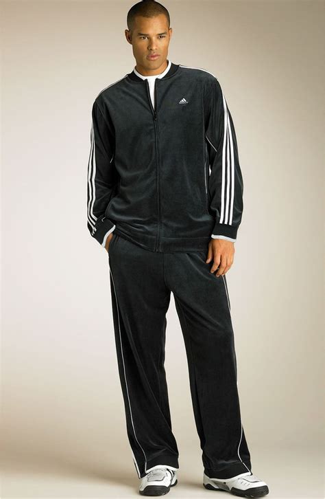 adidas velour tracksuit men's vintage.